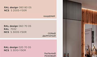 Новые горизонты цвета: монохромы NORDECO в стандартах RAL и NCS
